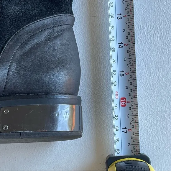 Circus By Sam Edelman Rider Black Tall Leather Boots Size 8M