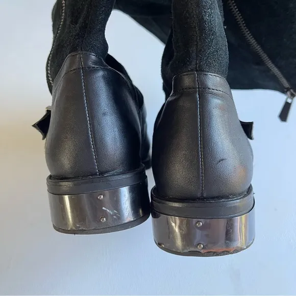 Circus By Sam Edelman Rider Black Tall Leather Boots Size 8M