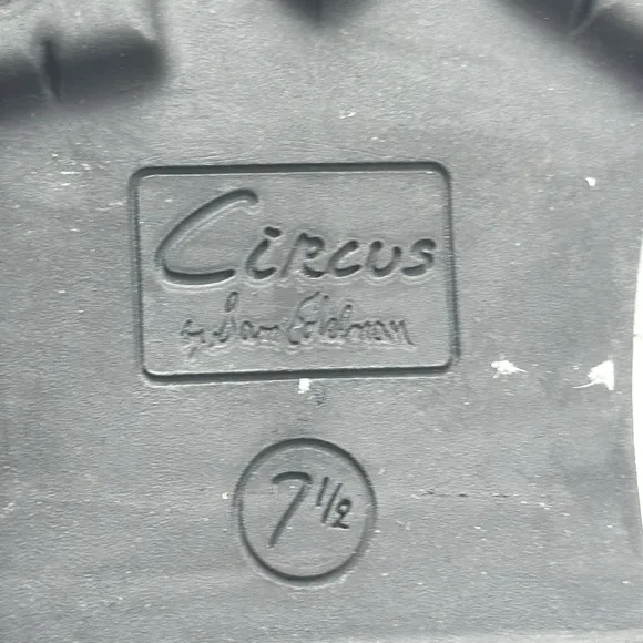 Circus by Sam EdelmanWomen's Deana Lug Sole Bit Loafers size 7.5 black white