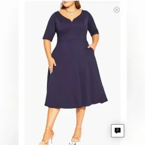 City Chic Cute Girl Fit &amp; Flare Dress size L/20
