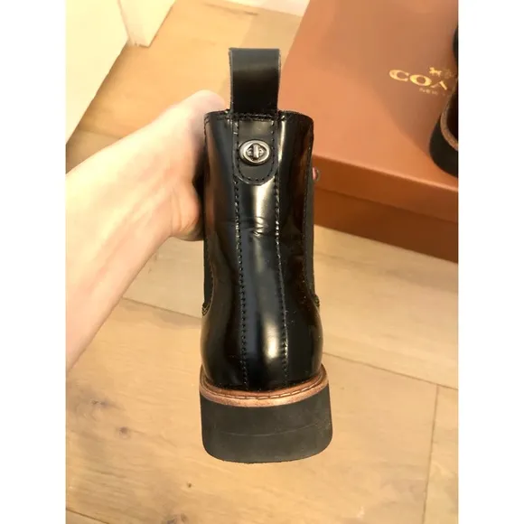Coach Elijah Box Calf Boots