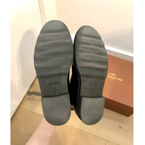 Coach Elijah Box Calf Boots