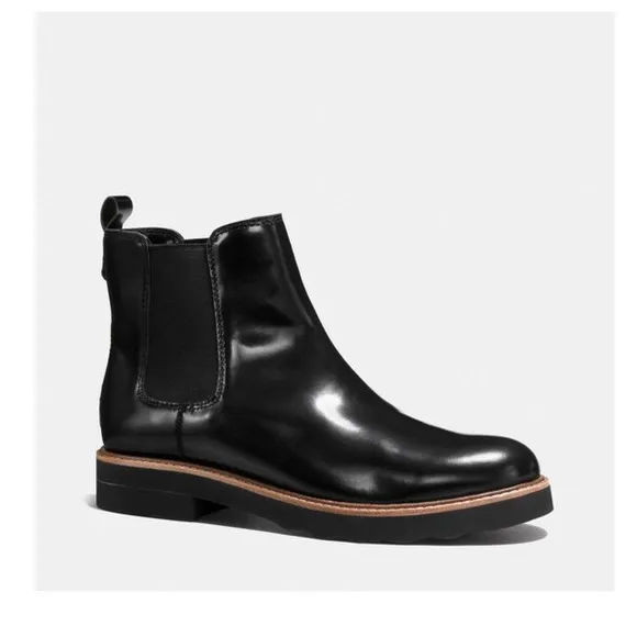Coach Elijah Box Calf Boots