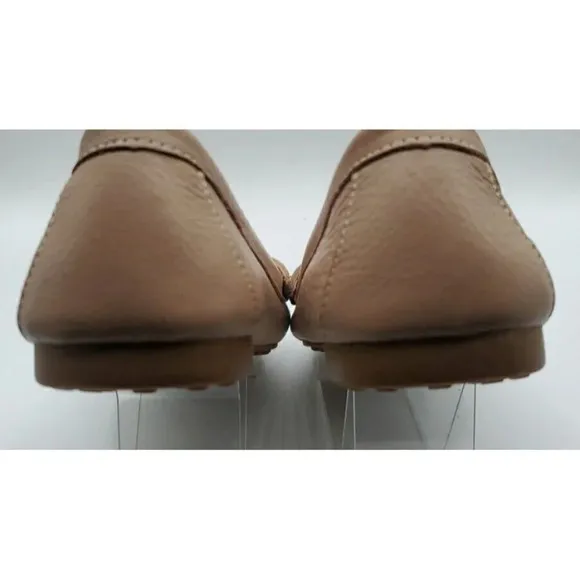 COACH Fredrica Tan Leather Shoe Womens size 9.5B US 39.5 EUR Loafers Flats