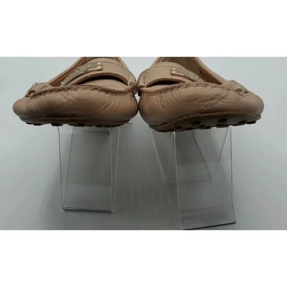 COACH Fredrica Tan Leather Shoe Womens size 9.5B US 39.5 EUR Loafers Flats