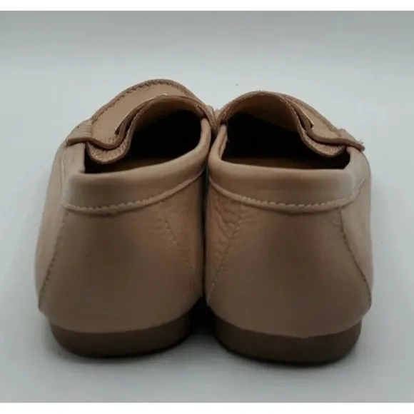 COACH Fredrica Tan Leather Shoe Womens size 9.5B US 39.5 EUR Loafers Flats