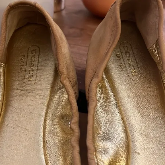 Coach Suede Flats
