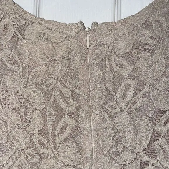 Coincidence &amp; Chance Urban Outfitters Cream Lace Overlay Dress
