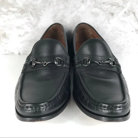 Cole Haan Black Gotham Bit Loafers