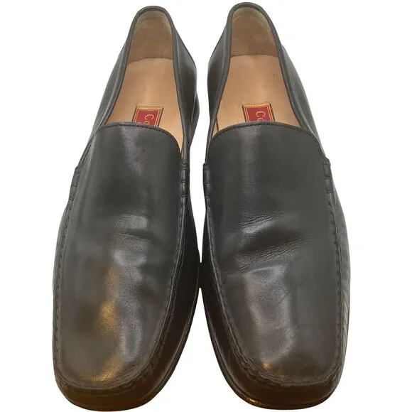 cole haan city leather loafers black size 10b d11872