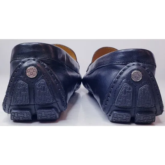 COLE HAAN Driver Moccasins Horse Bit Loafers Black Leather Men's Size 11M ~ VGUC
