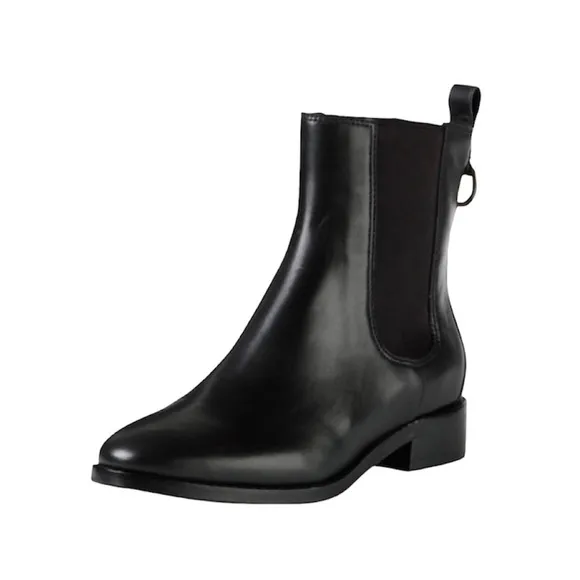 COLE HAAN Evan Waterproof Leather Ankle Boots