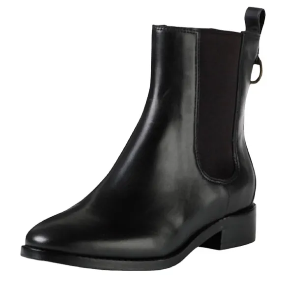 COLE HAAN Evan Waterproof Leather Ankle Boots