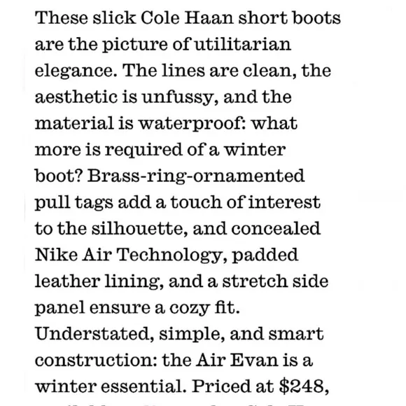 COLE HAAN Evan Waterproof Leather Ankle Boots