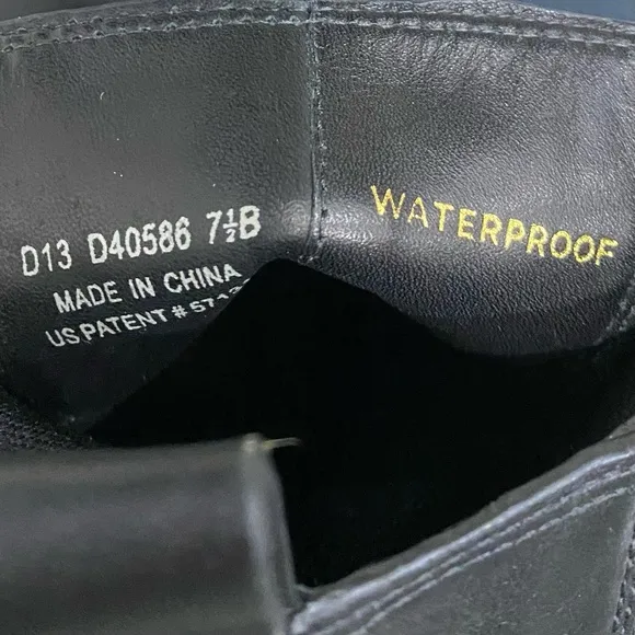 COLE HAAN Evan Waterproof Leather Ankle Boots