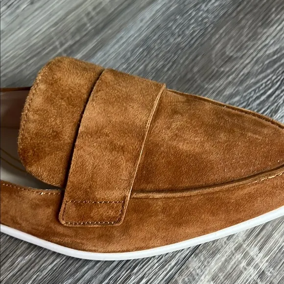 Cole Haan Grand Ambition Brown Loafers with Classic Strap Design