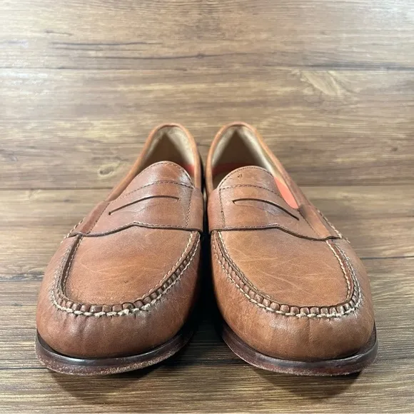 Cole Haan Pinch Grand Brown Leather Slip-On Penny Loafers Dress Men’s Size 13
