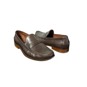COLE HAAN Pinch Prep Men's Brown Leather Penny Loafers size 10.5&quot;