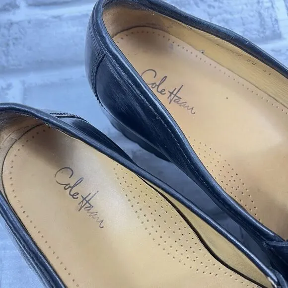 Cole Haan Pinch Sanford Black Leather Men’s Size 8 M Horsebit Loafers
