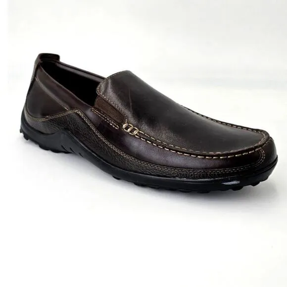 Cole Haans Tucker Venetian Slip On Loafers C04059 Brown Leather Mens' 10.5M