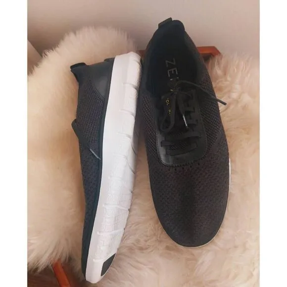 Cole Haan ZeroGrand Gen ZERØGRAND Mens Sneakers 10 Black Knit Athletic Shoes
