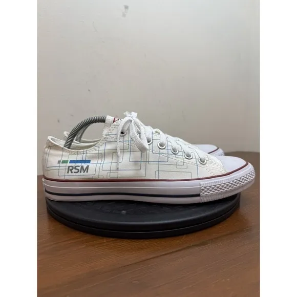 Converse All Star Low Top Sneakers RSM PGA Tournament Sea Island Men 8.5 Wm 10.5
