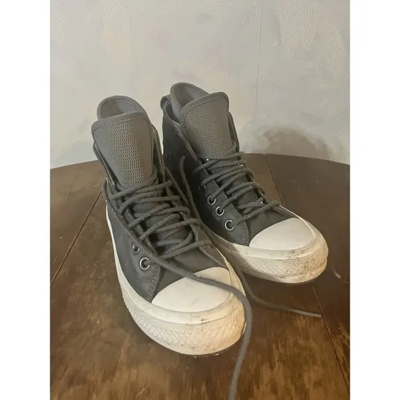 Converse Chuck Taylor All Star Waterproof Boot Nubuck Hi Sneakers Sz 5.5 Wms.
