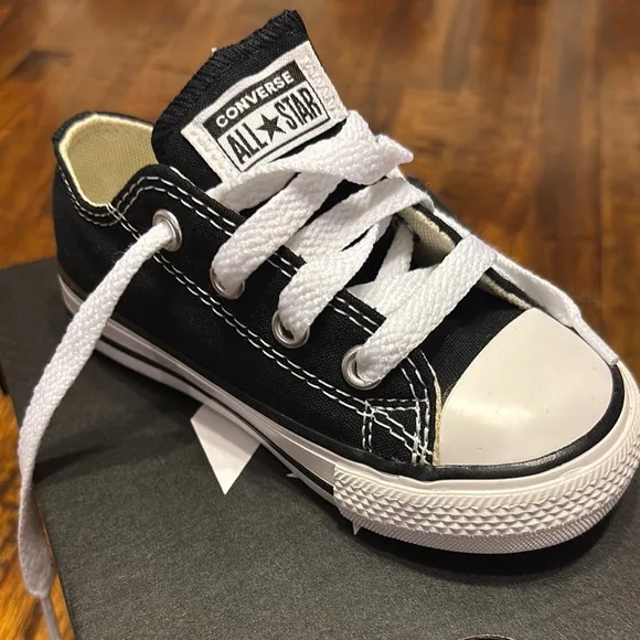 Converse Kids Black Sneakers