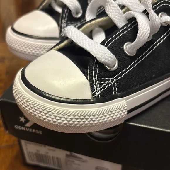 Converse Kids Black Sneakers