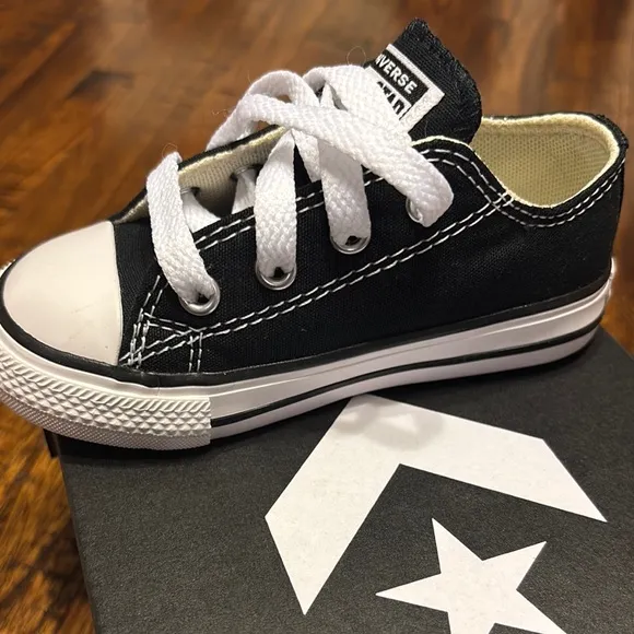 Converse Kids Black Sneakers