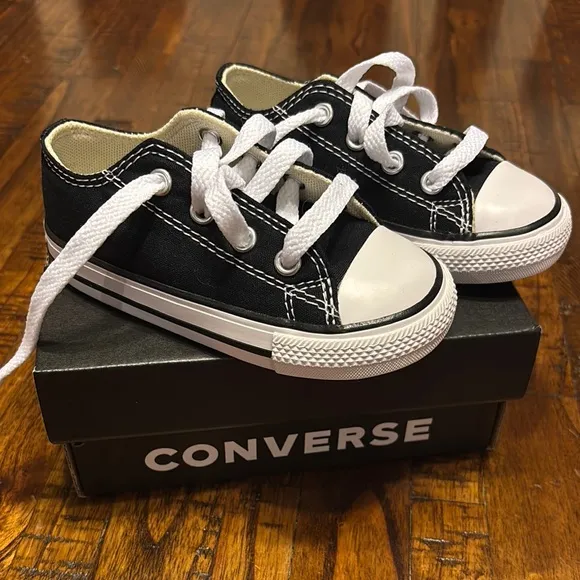 Converse Kids Black Sneakers