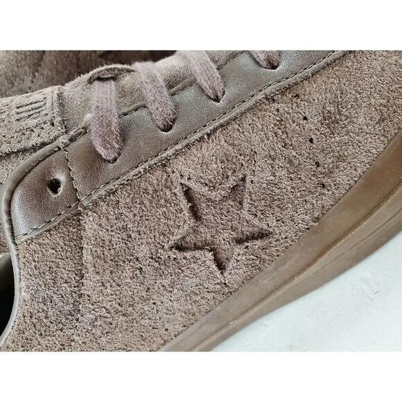 Converse One Star Sneakers Shoes Men 11 OX Soba Coffee Suede Leather Trainers