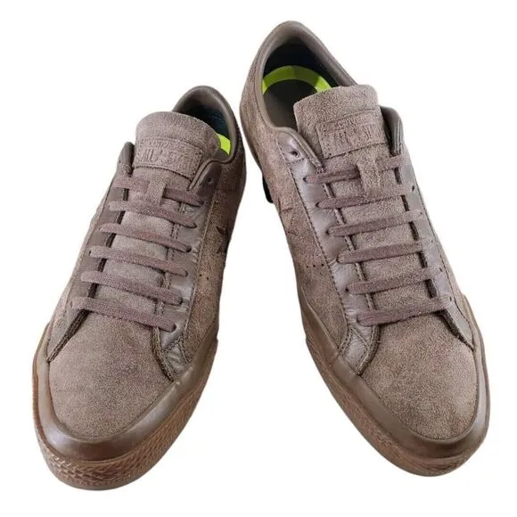 Converse One Star Sneakers Shoes Men 11 OX Soba Coffee Suede Leather Trainers