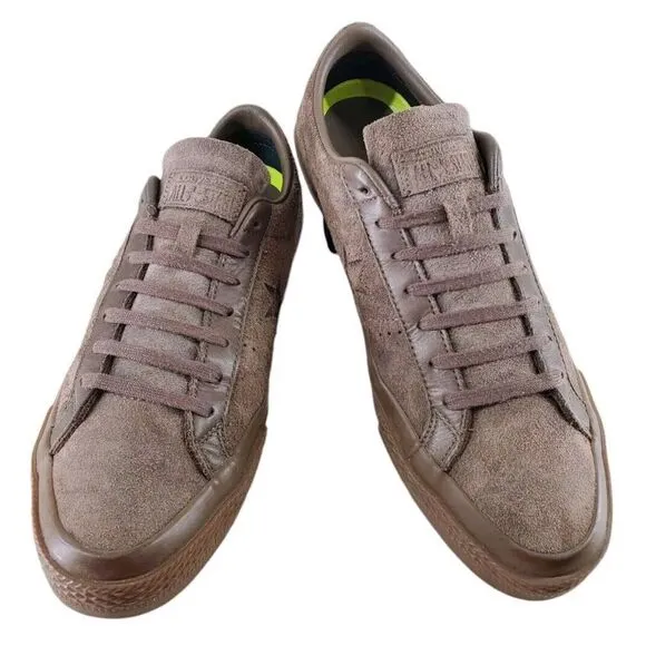 Converse One Star Sneakers Shoes Men 11 OX Soba Coffee Suede Leather Trainers