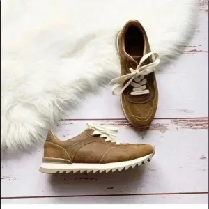 Coolway Leather Sneakers Size 9 (Fits like 8.5)