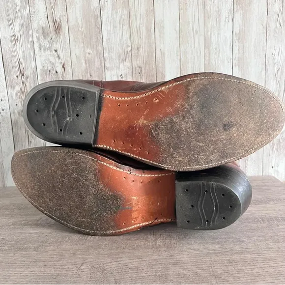 COPY - Men’s Boulet Leather Cowboy Boots Size 11.5 Wide
