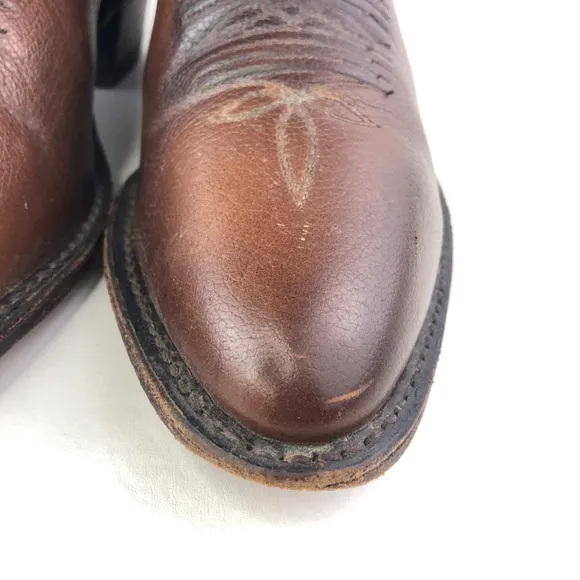 Dan Post Brown Leather Western Boots 9 M