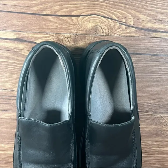 DANSKO Black Leather Slip-On Loafers Clogs Men’s Size 11 (44) Shoes