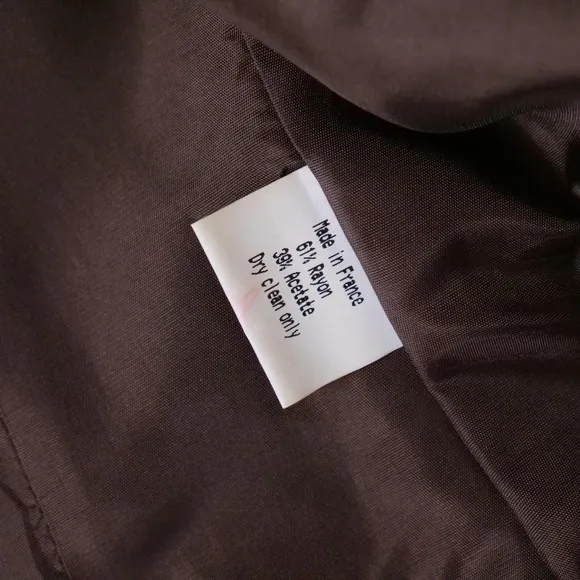 Dark chocolate Vertigo Pour La Ville blazer