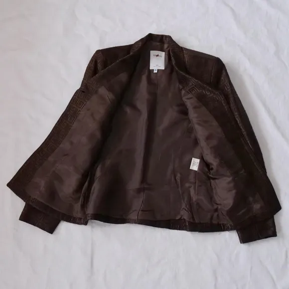 Dark chocolate Vertigo Pour La Ville blazer