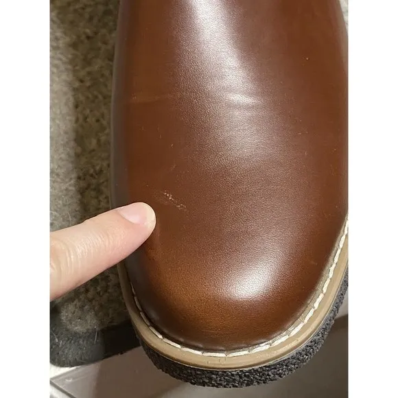 Deer Stags Men's Rockland Chelsea Boot Redwood Vega Sz 9‎ Wide