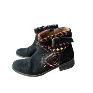 Desigual boho suede ankle boots