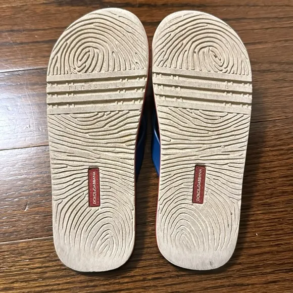 Dolce &amp; Gabbana Junior Kids Thong Sandals/Flip Flops Size 2Y (US)