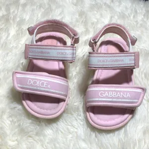 Dolce &amp; Gabbana Toddlers Girl Pink Sandals