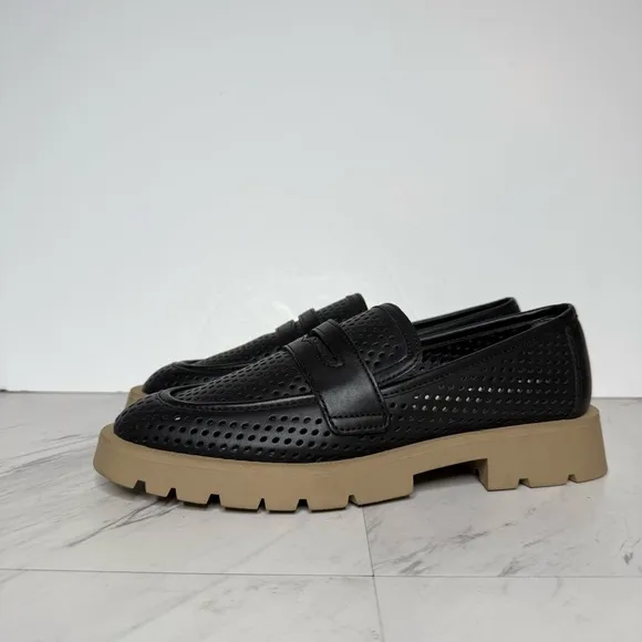Dolce Vita Ursula Perforated Lug Sole Loafer 9