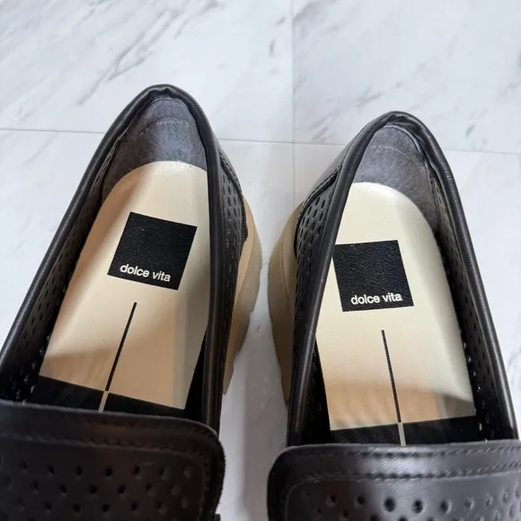 Dolce Vita Ursula Perforated Lug Sole Loafer 9