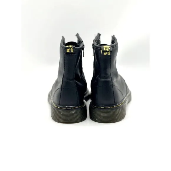 Dr. Marten Boots Women 5 Men 4 1460J Softy T Leather Lace Up Side Zip