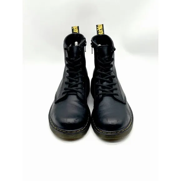 Dr. Marten Boots Women 5 Men 4 1460J Softy T Leather Lace Up Side Zip