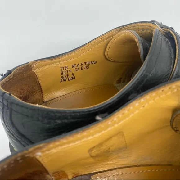 Dr. Martens MIE Vintage Platform Monk Strap Loafers UK 5