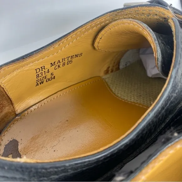 Dr. Martens MIE Vintage Platform Monk Strap Loafers UK 5